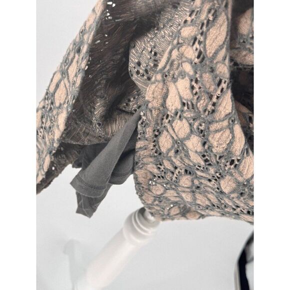 Anthropologie Deletta Lace Overlay Dress sz L EUC Romantic, Elegant, Date night - Picture 7 of 13